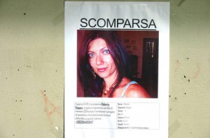 DONNA SCOMPARSA DA 6 GIORNI, LOCANDINE IN SCALO FIUMICINO